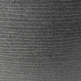 Capi Capi Flowerpot Arc Granite Tapered Layer 60x48 cm Antracite -colored
