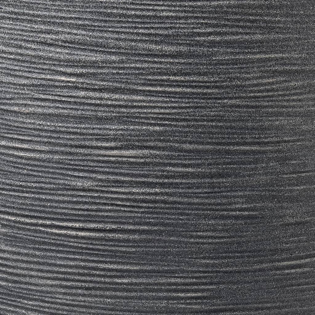 Capi Pflanzer waschen rib niedrig elegant 34x46 cm grau