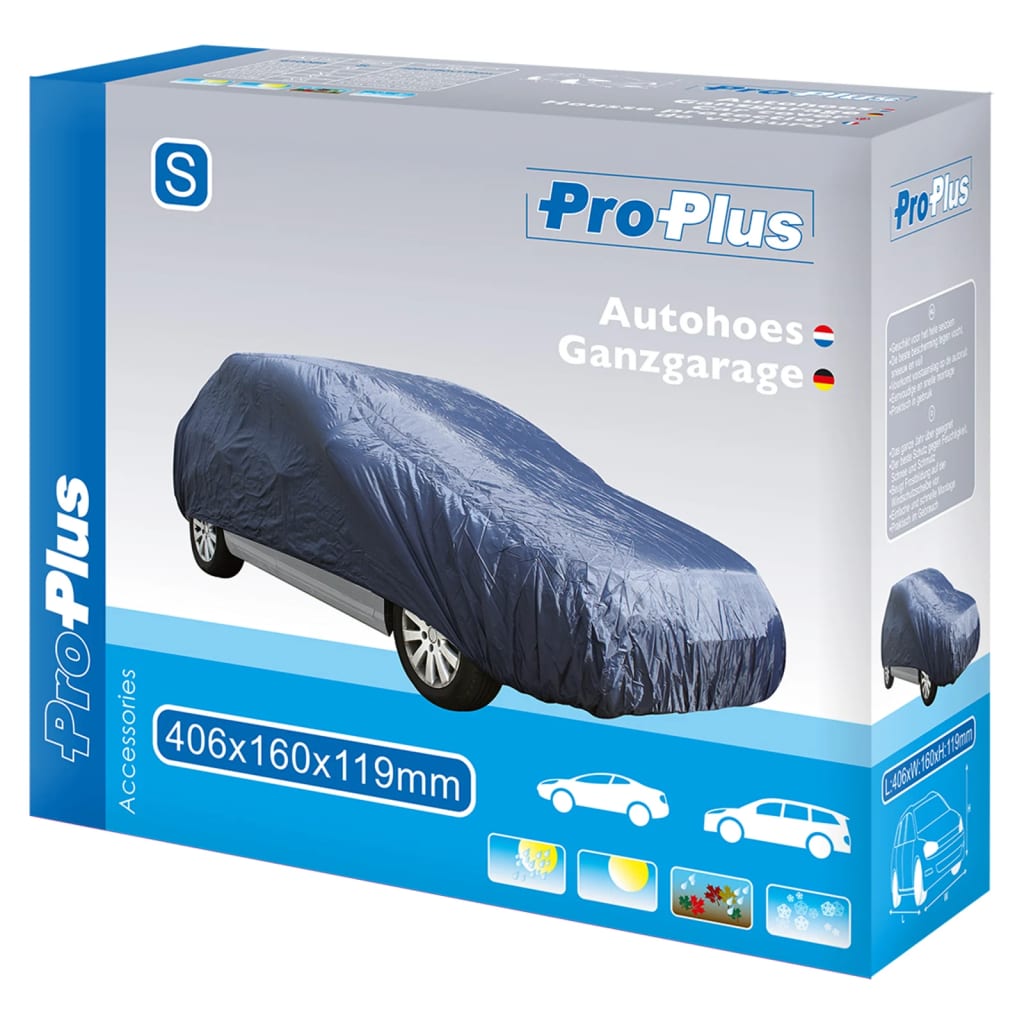 Proplus Autohoes S 406x160x119 cm dunkelblau