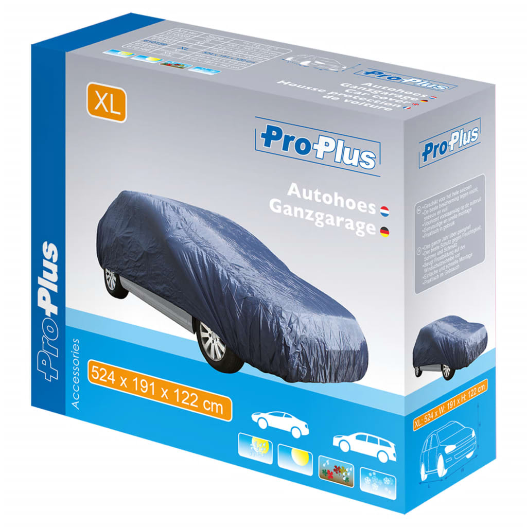 Proplus Autohoes XL 524X191X122 CM Bleu foncé