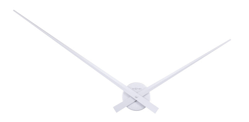 Nextime NE-2269ZI Zegar ścienny. 85 cm, aluminium, srebrne, ręce