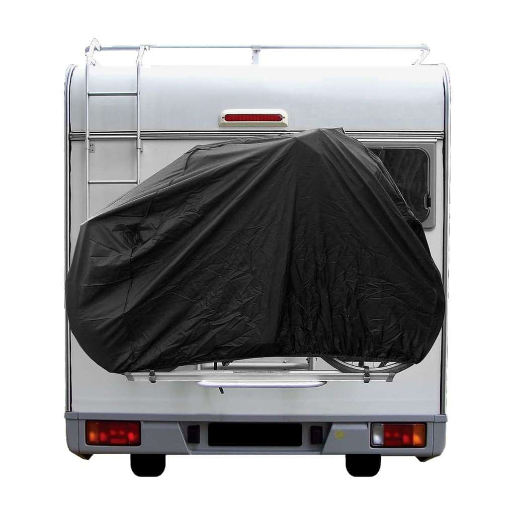 ProPlus Bicycle Cover - Beskyttelsesdækning til 2 cykler, sort, vand -repellent, 150x74x122 cm