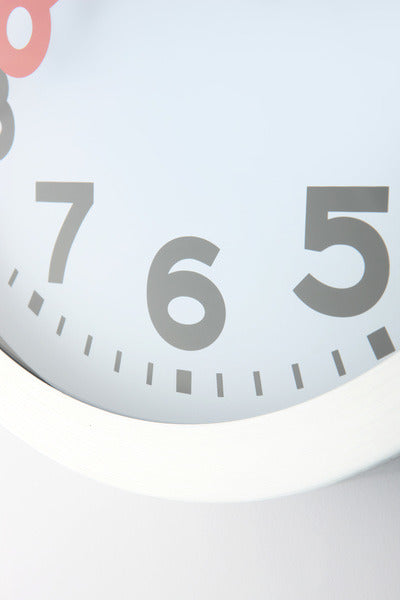 NEXTIME NE-3998AR WALL-Uhrschlitten. 19 cm, gebürstetes Aluminium, 'Station'