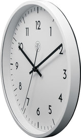 Nextime NX-7320 Zegar ścienny średnica NXT 30 cm z tworzywa sztucznego, biała tarcza