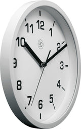 Nextime NX-7321WI Zegar ścienny NXT Średnica 20 cm z tworzywa sztucznego, biała tarcza