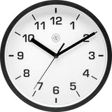 Nextime NX-7321WW Zegar ścienny NXT Średnica 20 cm plastikowa czarna, biała tarcza