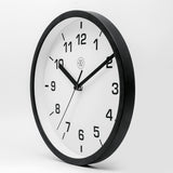 Nextime NX-7321WW Zegar ścienny NXT Średnica 20 cm plastikowa czarna, biała tarcza