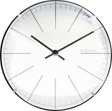 Nextime NE-3506WI Zegar ścienny Big Stripe Ø20 Glass White