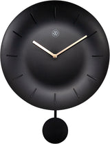 Nextime NX-7339WW Zegar ścienny NXT Bowl Ø 30 cm Czarny