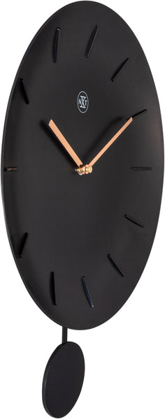 Nextime NX-7339WW Zegar ścienny NXT Bowl Ø 30 cm Czarny