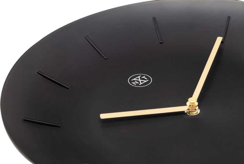Nextime NX-7339WW Zegar ścienny NXT Bowl Ø 30 cm Czarny