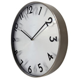 NextIme NE -3289GS kovinska stenska ura - 40 cm -quiet ura - kovina - odboj