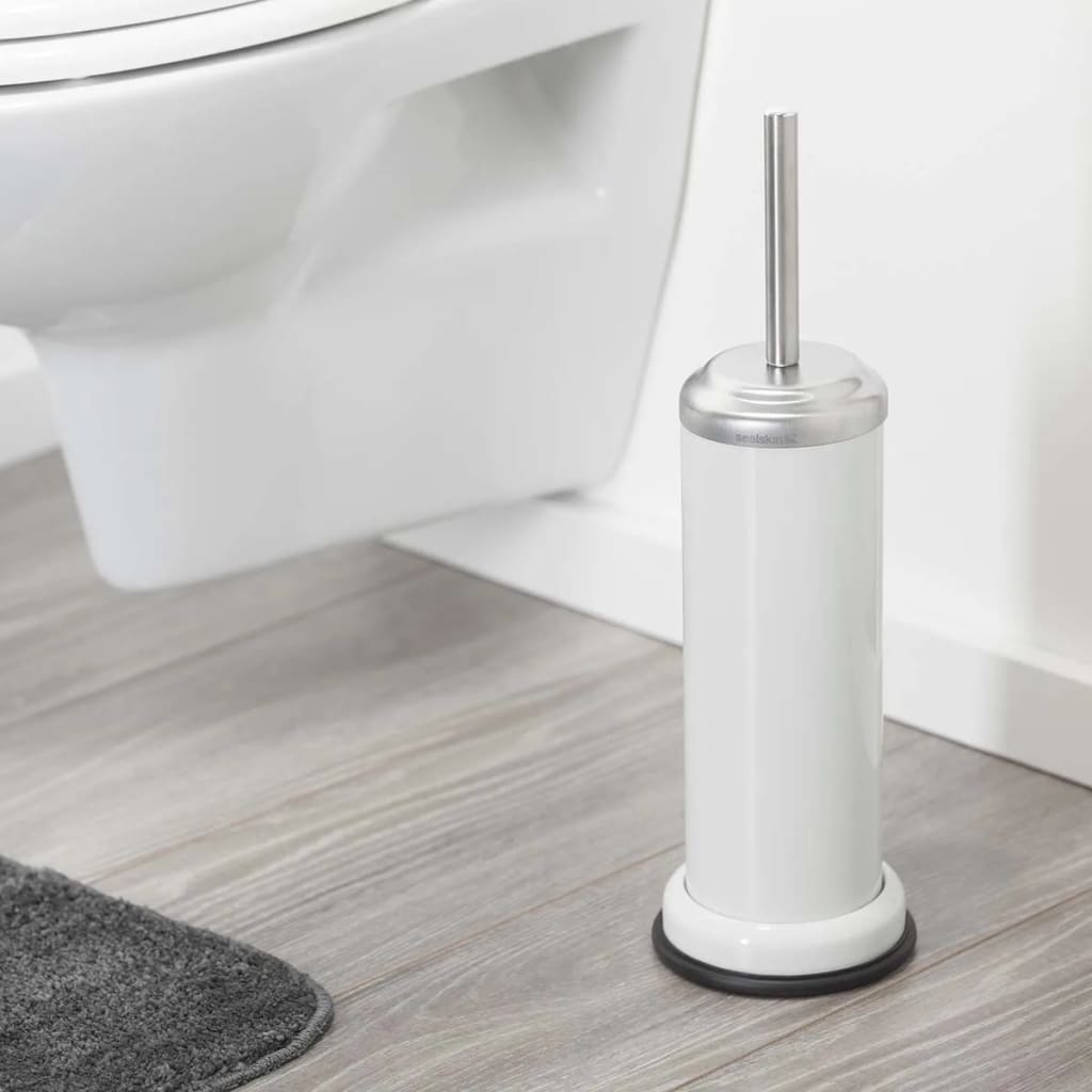 Pespa per bagno in pelle di guarnizione con supporto per l'acero bianco 361730510