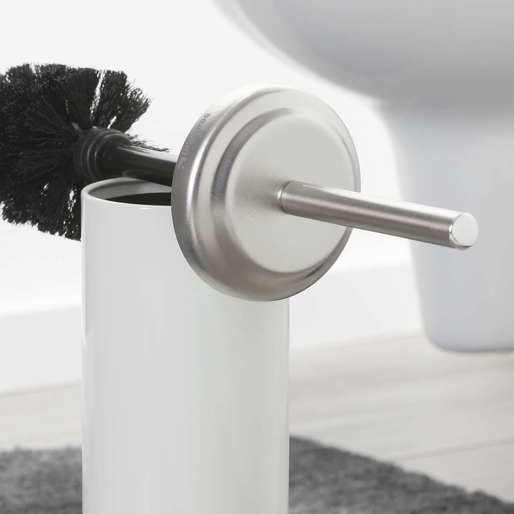 Pespa per bagno in pelle di guarnizione con supporto per l'acero bianco 361730510