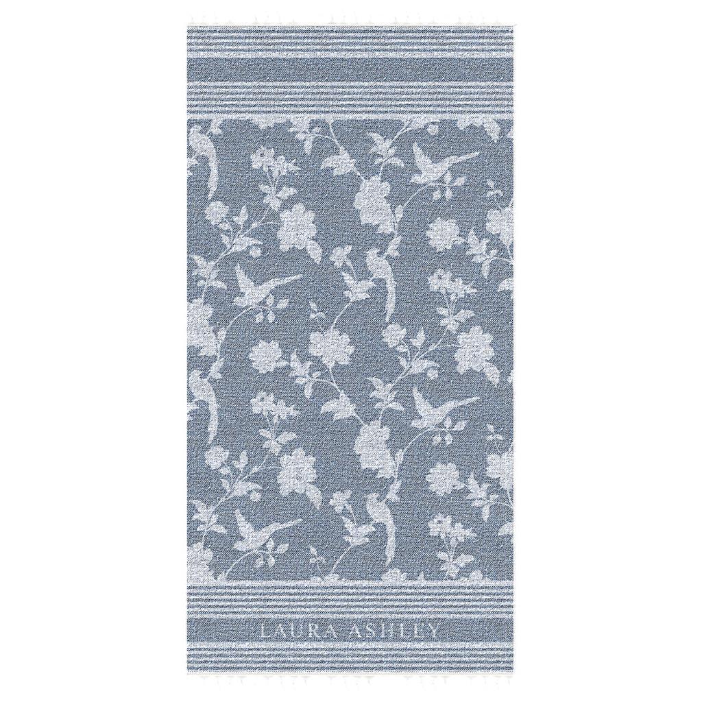 Laura Ashley Hamam cloth Elveed Midnight 90x180 cm Blue White