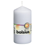 Bolsius Bolsius Stollen candles 10 pcs 120x58 mm white