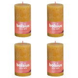 Bolsius Bolsius Stollen Shine 4 St Rustic 130x68 mm miel jaune