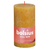Bolsius Bolsius Stollen Shine 4 St Rustic 130x68 mm miel jaune