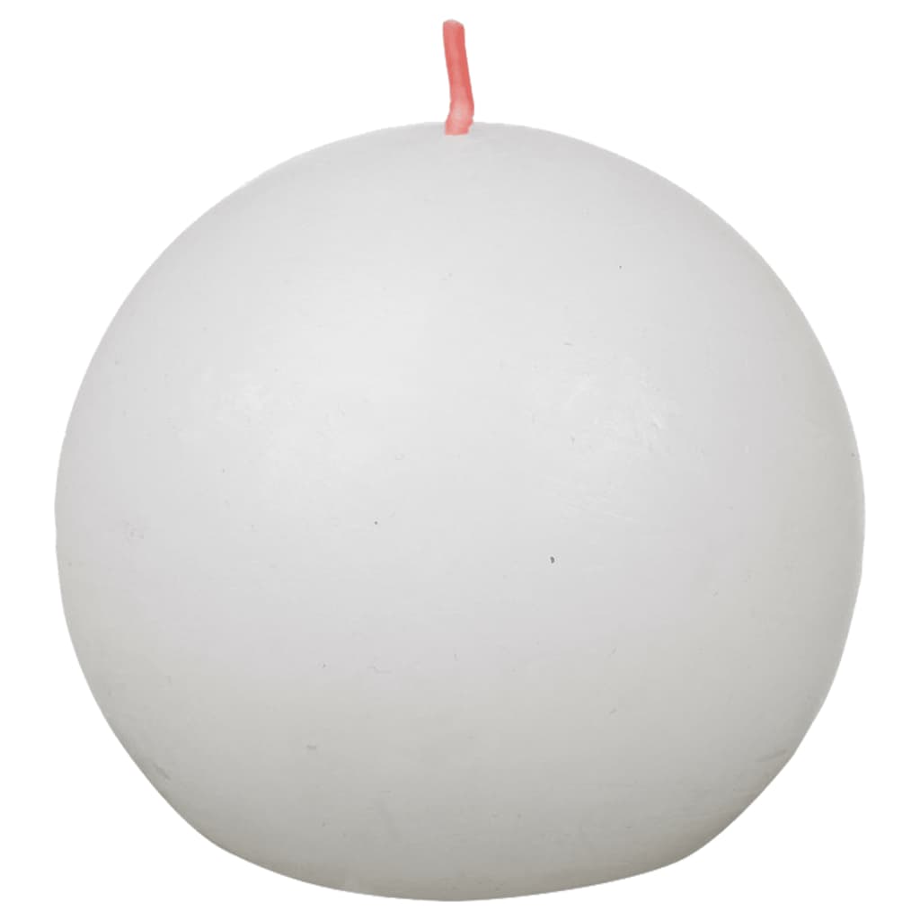 Bolsius Bolsius Bolkaarsen Shine 6 ST rustic 76x71 mm Cloudy White