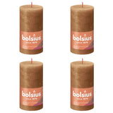 Bolsius Bolsius Stollen Shine 4 St Rustic 130x68 mm začimba rjava