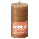 Bolsius Bolsius Stollen Shine 4 St Rustic 130x68 mm začimba rjava