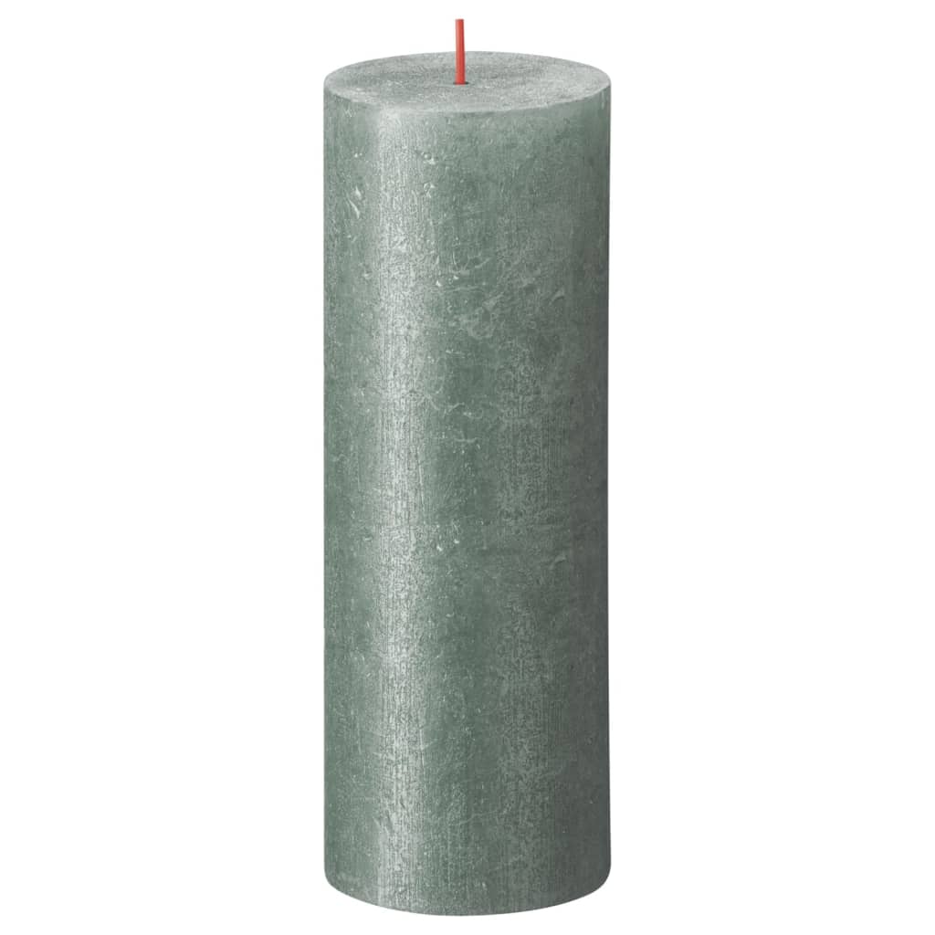 Bolsius Bolsius Stollen Shimmer 4 St. Rustiek 190x68 mm oxid modrá