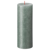 Bolsius Bolsius Stollen Shimmer 4 St. Rustiek 190x68 mm oxid modrá