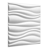 Wallart Wallart 12 St Wall Panels 3D GA-WA04 Bølger