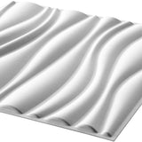 Wallart Wallart 12 St Wall Panels 3D GA-WA04 Bølger