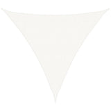 Vidaxl Sunshade HDPE Triangle 3.6x3.6x3.6 m Biały