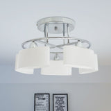 Lampa sufitowa vidaxl z elipsami -szklane maski 5xe14 200w