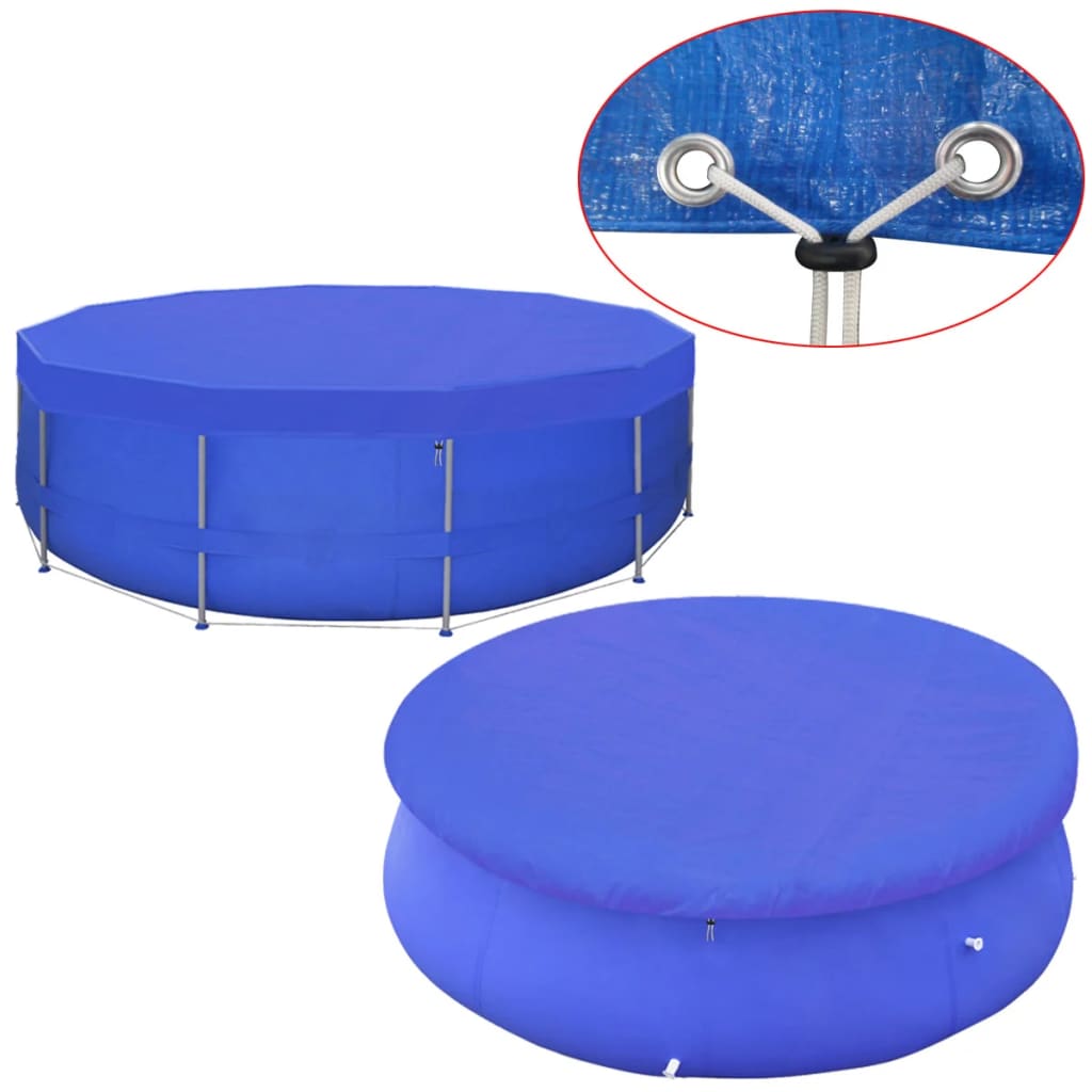 Vidaxl Swimmingpool Abdeckung PE rund 460 cm 90 g m²