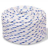 Vidaxl Boot Rope 8 mm 100 m Polypropylene white