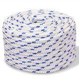 Vidaxl Boot Rope 10 mm 50 m Polypropylene white