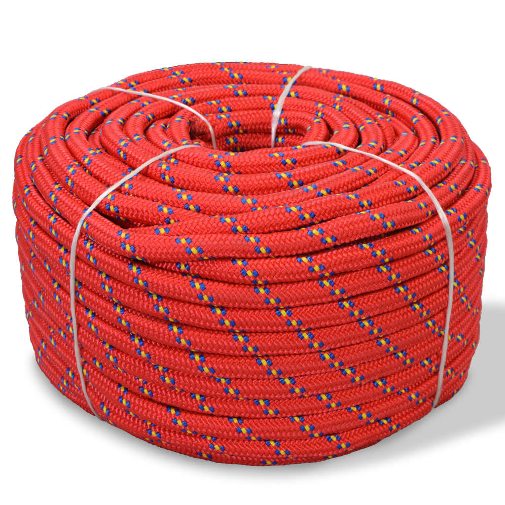 Vidaxl Boot Rope 6 mm 100 m polypropylene red