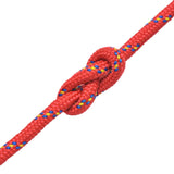Vidaxl Boot Rope 6 mm 100 m polypropylene red