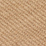 Vidaxl carpet with latex bottom 70x130 cm jute of course