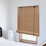 Vidaxl Roller Slepi 80x220 cm bambusova rjava