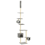 Vidaxl Cat Scratch Post avec Sisal Scratch Posts 260 cm Gray