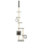 Vidaxl Cat Scratch Post avec Sisal Scratch Posts 260 cm Gray
