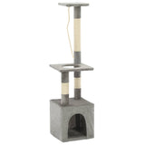 Vidaxl Cat Scraping Post z Sisal Scrating Posts 109 cm szary