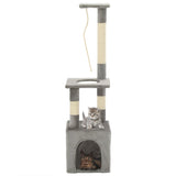 Vidaxl Cat Scraping Post z Sisal Scrating Posts 109 cm szary