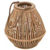 Vidaxl Holder Lantern Hanging Wicker Naturel