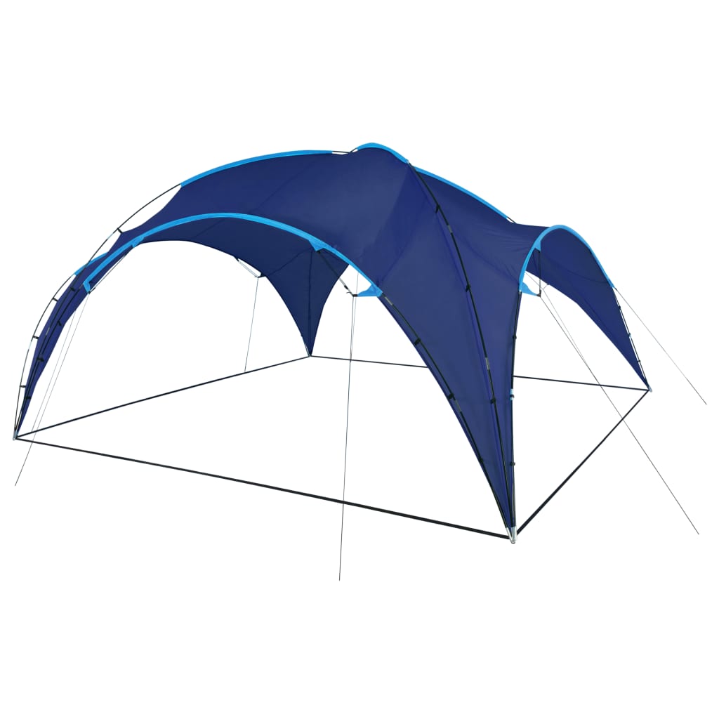 Vidaxl PartyTent Boog 450x450x265 cm bleu foncé