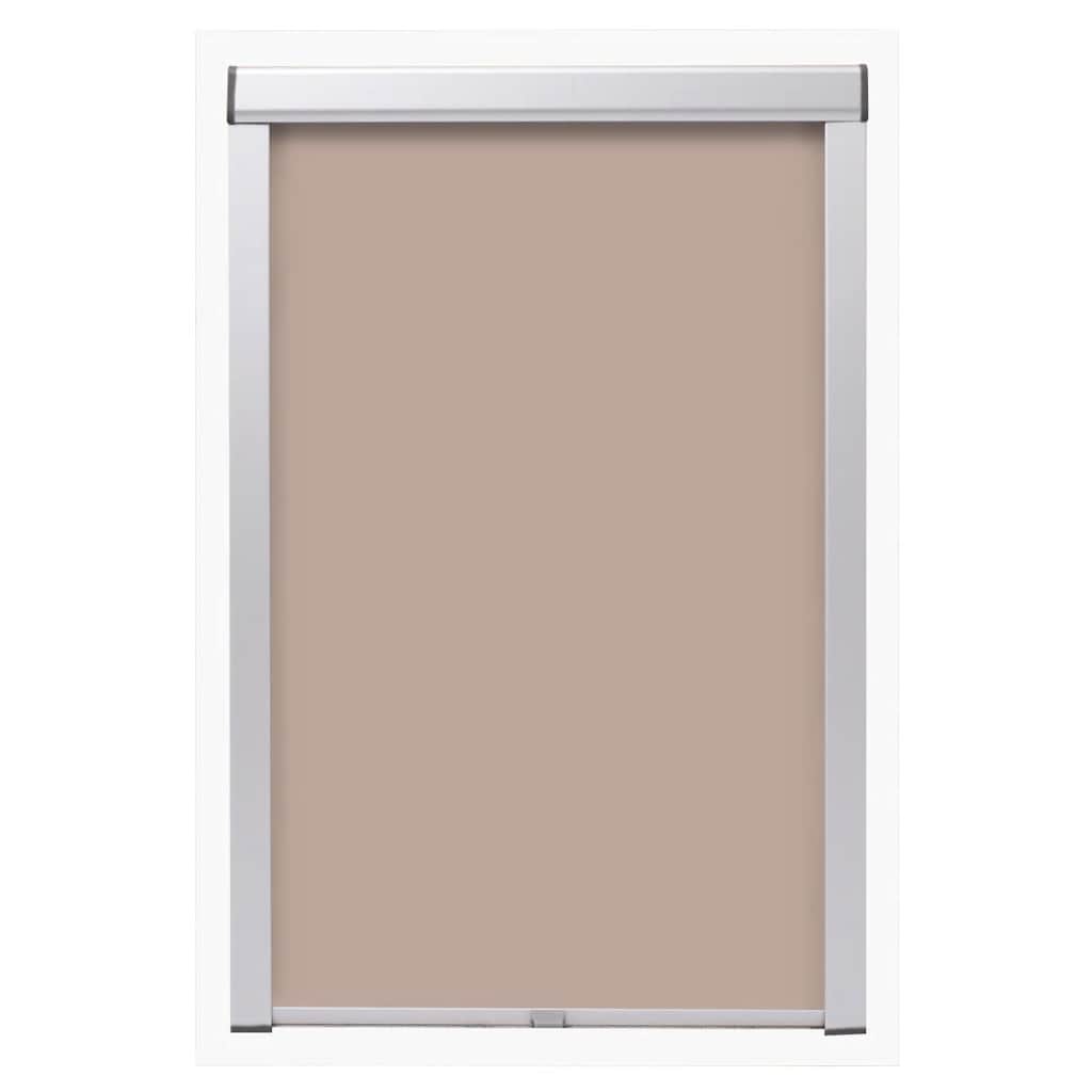 Vidaxl Roller Blind Blackout Beige SK08