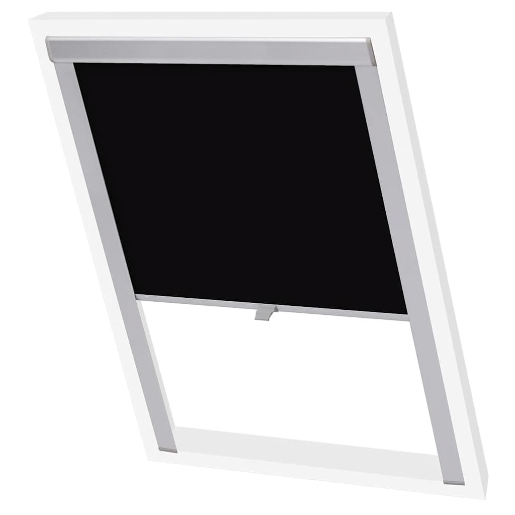 Vidaxl Roller Blind Damning Black Mk06
