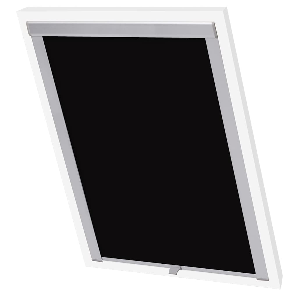 Vidaxl Roller Blind Damning Black Mk06