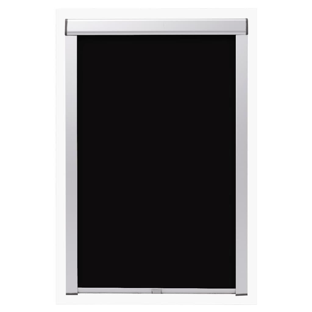 Vidaxl Roller Blind Damning Black Mk06