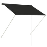 Vidaxl Luifel extendable 150x150 cm anthracite