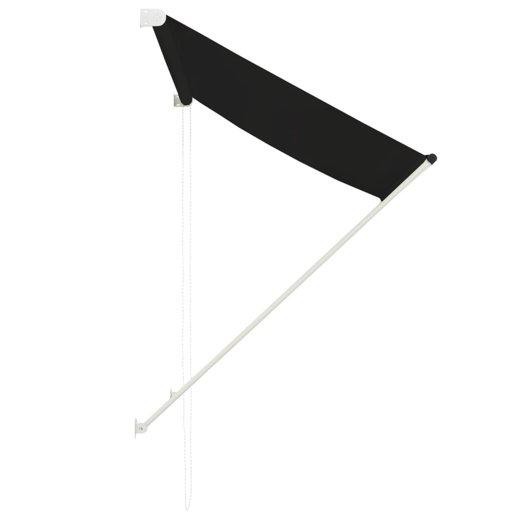 Vidaxl Luifel extendable 150x150 cm anthracite